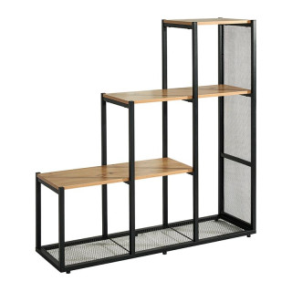 ПОЛИЦА FG 2276 МЕЛАМИН МЕТАЛНА КОНСТРУКЦИЈА 106x33x112cm 