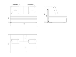 Лежај ФАНТАСТИКО ХХЛ 