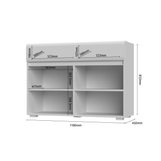 Комода ИНВИКТУС К21/ИК