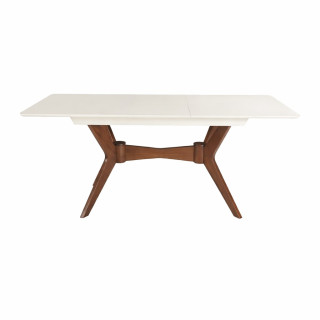 Трпезариска маса АРЕС -140ХЛ плоча Беж/ногарки Амаро Мит. 