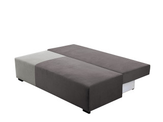 Лежај МИРЕЛО Штоф САНД 21 Сива/ Штоф САНД 82 Светло Сива 