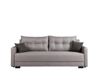 Лежај ЕНЦО Штоф Малмо Њу 90 Светло сива/Штоф Соро 97 Темно сива 