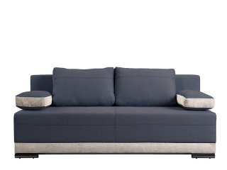 Лежај КРОН штоф Соро 97 Темно сива/штоф Соро 83 Светло сива 