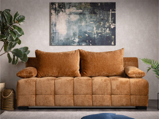 Лежај МАТЕО Штоф Перфект Хармони 56 Светло Портокалова 