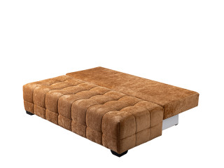 Лежај МАТЕО Штоф Перфект Хармони 56 Светло Портокалова 