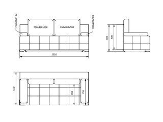 Лежај МАТЕО Штоф Перфект Хармони 56 Светло Портокалова 