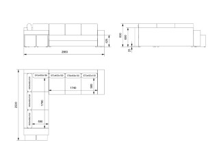А/Г ЛАРА Штоф САНД 21 Сива 