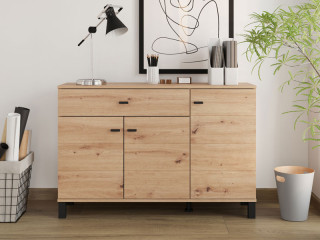 Комода АЛМОНД 115 3К1Ф3В 