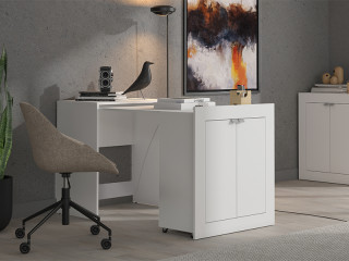 Компјутерска маса ЕВДОКС Опак бела 