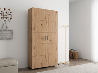 Ормар за чевли ИСЛЕЈ 91 2К х185 Артисан храст 