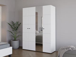 Ормар САЛАМИС 4К1О Опак бела 