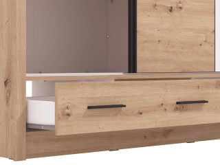 Гардеробер АЛБИ ПЛУС 205 2Ф ОГ Артисан храст 