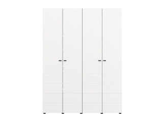 Ормар НЕВИС 4К х207 Опак бела 