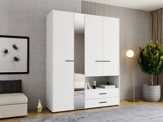 Ормар КАМБРИС 4К2ФО Опак бела 