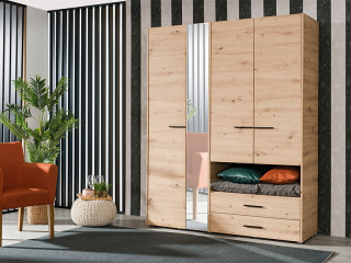 Ормар КАМБРИС 4К2ФО Артисан храст 