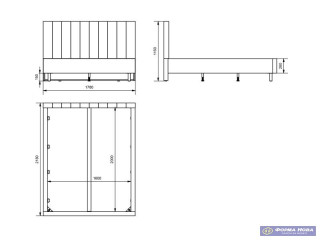 Француски лежај ЏОЈ 160х200 Вајб 08 