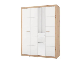 Ормар КАРТЕНА 4К1О h207 ПК2-w751 Артисан храст/Опак бела 