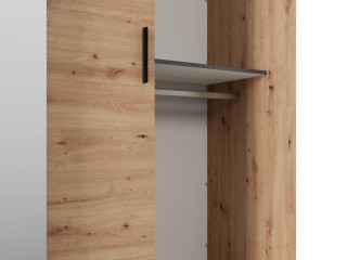 Гардеробер ВИСЕНТИН 200 ОГ ( со полици) Артисан храст 