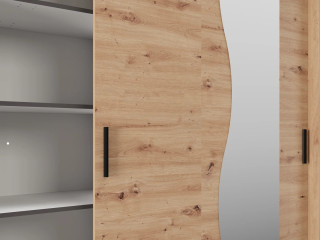 Гардеробер ВИСЕНТИН 200 ОГ ( со полици) Артисан храст 