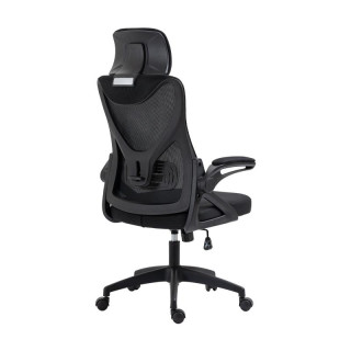 КАНЦЕЛАРИСКО СТОЛЧЕ W-21-9 ЦРНО СО МРЕЖА 63?61?128,5 cm 