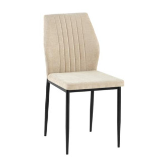 ТРПЕЗАРИСКА СТОЛИЦА ETC 25410 БОЈА ШТОФ RDG4507 5 МЕТАЛНИ НОГАРКИ 42x58x87 