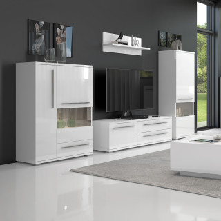 Тв Полица ПИЈАНО ТВ120-1К2Ф/ПН Јела 