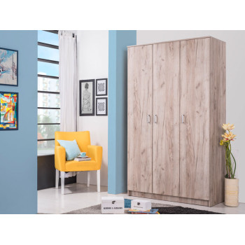 Ормар ХАНА 3К Сиви храст 9045 