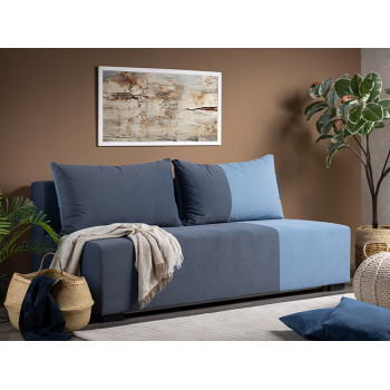 Лежај МИРЕЛО Штоф САНД 76 Тегет/ Штоф САНД 73 Плава 