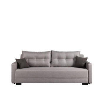 Лежај ЕНЦО Штоф Малмо Њу 90 Светло сива/Штоф Соро 97 Темно сива 