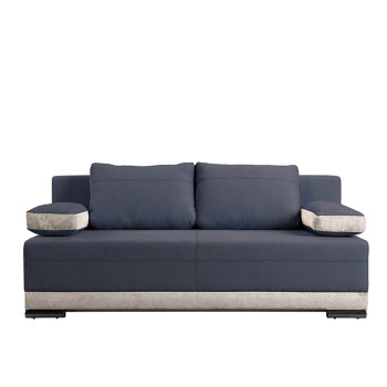 Лежај КРОН штоф Соро 97 Темно сива/штоф Соро 83 Светло сива 