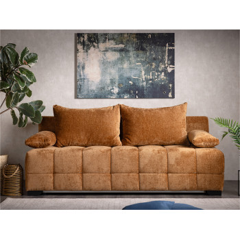 Лежај МАТЕО Штоф Перфект Хармони 56 Светло Портокалова 