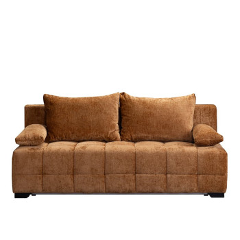 Лежај МАТЕО Штоф Перфект Хармони 56 Светло Портокалова 