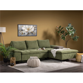 А/Г АНДИ Штоф Винд 34 Зелена- Агол Десен 