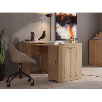 Компјутерска маса ЕВДОКС Артисан храст 