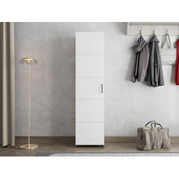 Ормар за чевли ИСЛЕЈ 46 1К х185 Опак бела 