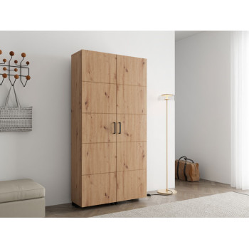 Ормар за чевли ИСЛЕЈ 91 2К х185 Артисан храст 