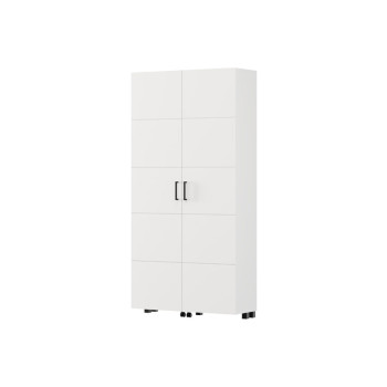 Ормар за чевли ИСЛЕЈ 91 2К х185 Опак бела 