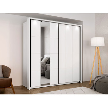 Гардеробер САЛАМИС 200 ОГ Опак бела 