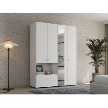 Ормар КАМПСИ 4К1Ф1О h207 Опак бела 