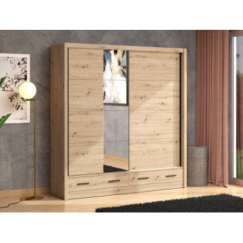 Гардеробер АЛБИ ПЛУС 205 2Ф ОГ Артисан храст 