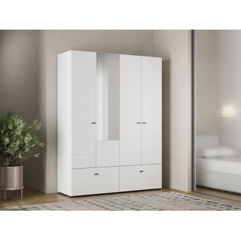 Ормар НЕВИС 4К2Ф1О х207 Опак бела 