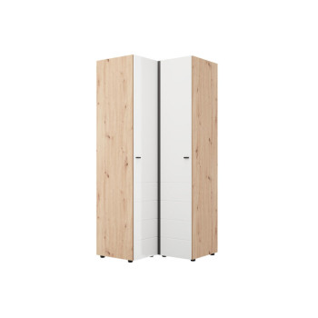 Ормар НЕВИС УГ х207 Артисан храст/ Опак бела 