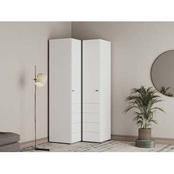 Ормар НЕВИС УГ х207 Опак бела 