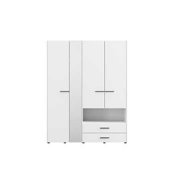 Ормар КАМБРИС 4К2ФО Опак бела 