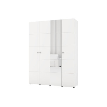 Ормар САЛАМИС 4К1О h207 ПК2-w751 Опак бела 