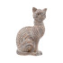 ПОЛИРЕЗИНСКА МАЧКА 21255-20PNR КАФЕАВА СО БЕЛА ПАТИНА 13x10,5x19,5 cm 