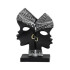 ДЕКОРАТИВНА ФИГУРА XL240308 ЦРНО БЕЛА 17х6х23 