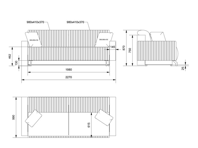 Лежај КОМЕТ 