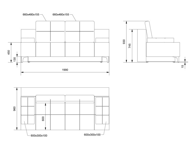 Лежај ЕЛЕНА 