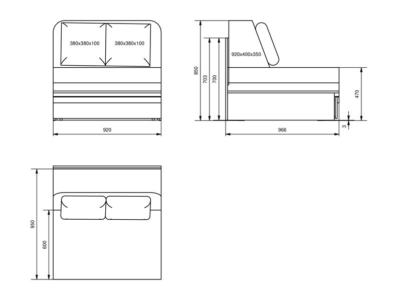 Лежај ФАНТАСТИКО ПЛУС 